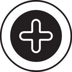 Fototapeta premium plus button icon, icon