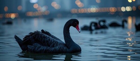 Captivating Shanghai: Mesmerizing Black Swan Takes the Spotlight in Shanghai, Black Swan Extravaganza