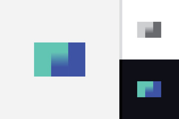 abstract letter n logo design vector template