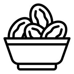 Dates Palm Fruit icon