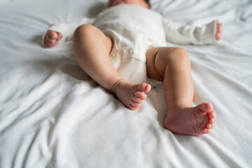 Baby Feet, Newborn, White and Airy, Detail, Changing Table, New Mom, Pregnancy and Birth