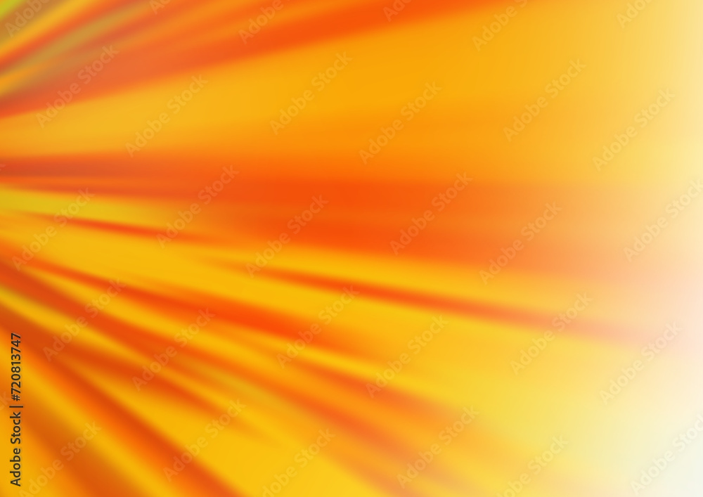 Poster light orange vector pattern with narrow lines. blurred decorative design in simple style with lines.
