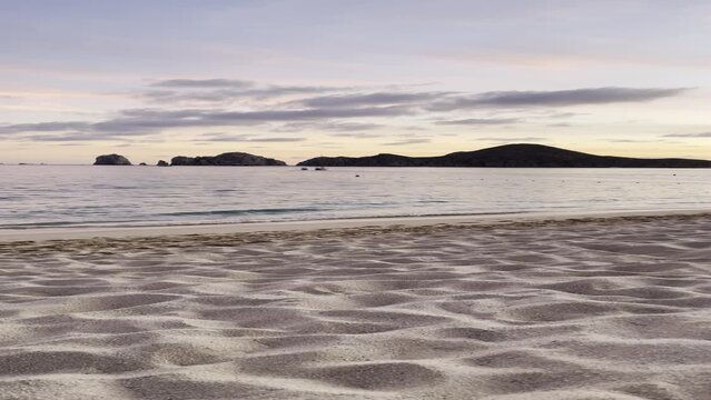 Cabo San Lucas Mexico beach shot at sunset