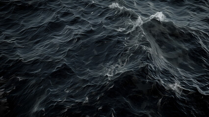 Mysterious Depths: A Dark Background Water Texture