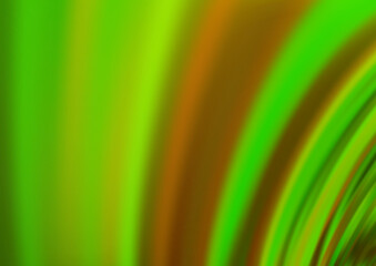 Light Green vector template with bubble shapes. Colorful abstract illustration with gradient lines. Brand new design for your ads, poster, banner.