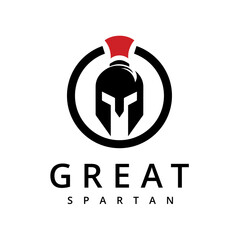 Sparta Mask, Spartan Helmet for Greek Roman Warrior Knight Solider logo design inspiration