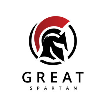 Sparta Mask, Spartan Helmet for Greek Roman Warrior Knight Solider logo design inspiration