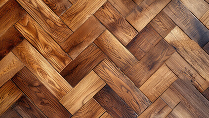 a floor made from wood strips, in the style of high resolution, patchwork patterns, classical architectural details