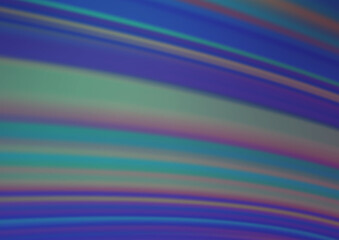 Light BLUE vector glossy abstract template. Glitter abstract illustration with an elegant design. A completely new template for your design.