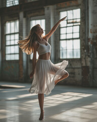 A lifestyle stock photography of dancer