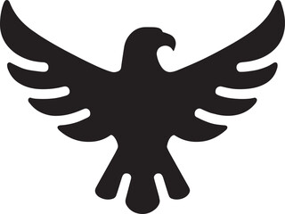 Obraz premium Majestic Eagle in Flight Icon
