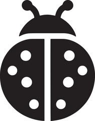 Iconic Ladybug Silhouette