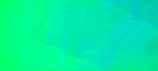 Green widescreen background. Simple design backdrop for banners, posters, and various design works