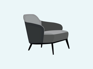 table lounge chair couch furniture vector