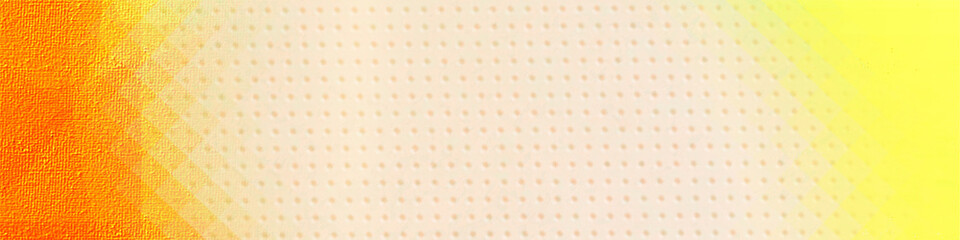 Yellow panorama background. Simple design backdrop for banners, posters, and various design works