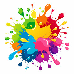 abstract colorful background	
