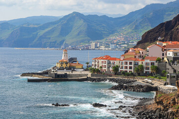 Quinta do Lorde village on the coast of Madeira island (Portugal) in the Atlantic Ocean - Hotel spa...
