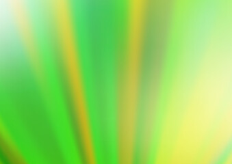 Obraz premium Light Green, Yellow vector abstract bokeh pattern. An elegant bright illustration with gradient. Brand new style for your business design.
