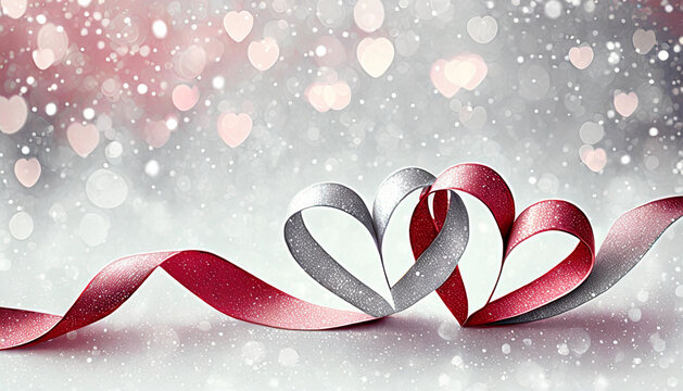 Valentines Day, Valentines Day background, Two hearts, Love, Marriage, Anniversary 