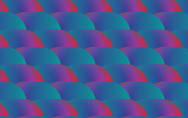 Obraz premium purple, pink and blue wave patterns, in the style of dark green and red