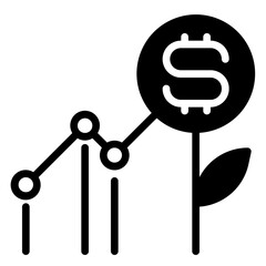 online shop icon, glyph icon style