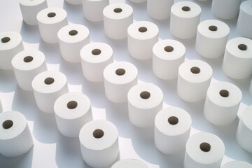 A Pattern of Different Sized Rolls AI Generated