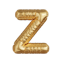 3D Balloon Inflated letter Z