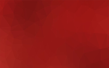 Obraz premium Light Red vector polygonal template. A sample with polygonal shapes. The best triangular design for your business.