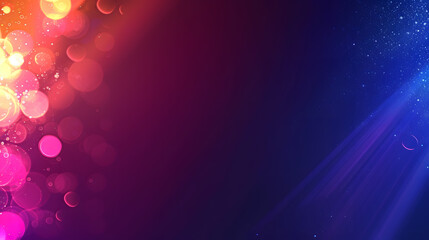 Colorful light, banner, power point presentation, space for text, wallpaper and background.