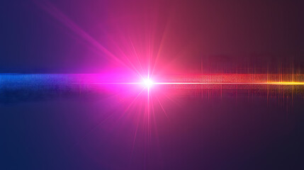 Fototapeta premium Colorful light, banner, power point presentation, space for text, wallpaper and background.