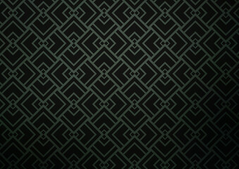 Dark Green vector texture with colored lines. Shining illustration with lines on abstract template. Pattern for business booklets, leaflets.