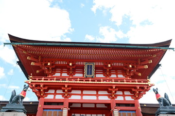 Fushimi Inari Taisha - Kyoto, Japan Architecture Detail