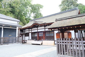 Traditional Japanese Architecture and Construction Fushimi Inari Taisha Kyoto, Japan