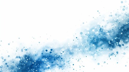 Obraz premium abstract blue background with bubbles