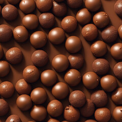 dry chocolate balls