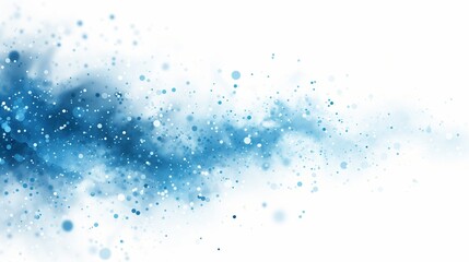 Obraz premium abstract blue background with bubbles