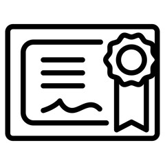 Certificate Icon