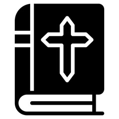 Obraz premium Bible Book Icon