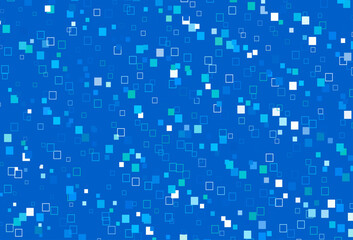 Light Blue, Green vector texture with rectangular style.