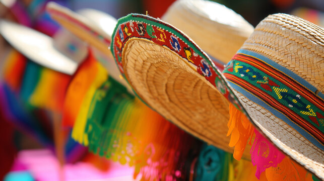 Vibrant Mexican cultural scenes. Rich heritage visuals. Image showcases the diverse facets of Mexican culture, featuring traditions, vibrant colors, and the essence of its lively heritage.