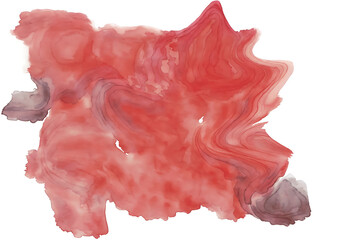 Brown red texture watercolor