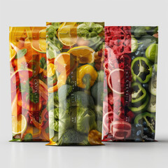 Vegetable Crisp Bag: Crispy and Colorful Design