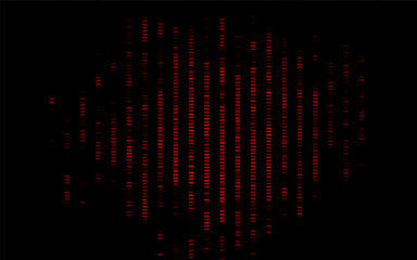 Dark Red vector background with straight lines. Modern geometrical abstract illustration with staves. Pattern for business booklets, leaflets.