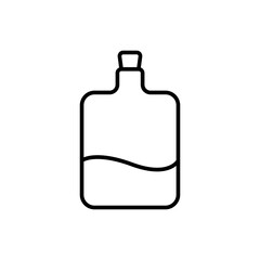 Potion outline icons, minimalist vector illustration ,simple transparent graphic element .Isolated on white background