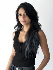 Portrait of Mature Woman posing