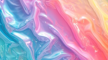 rainbow ombre pastel oil spill iridescent shiny texture pattern, background
