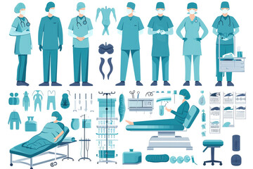 General Surgery: Procedures such as gallbladder removal, hernia repair, and colorectal surgeries