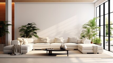 Modern luxury living room interior design inspired by elegant color palette 