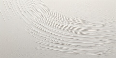 Minimalist Decorative Painting with Combed Lines and Fine Sand Texture AI Generated