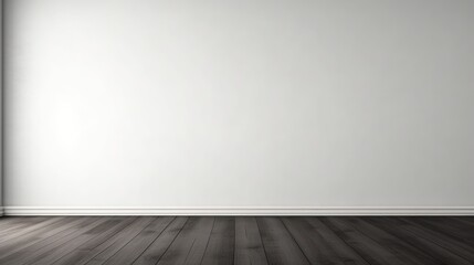 Fototapeta premium Minimalist Interior Empty Wall